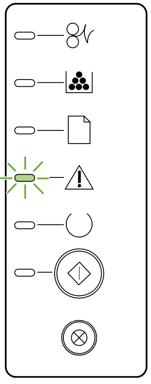 معنی چراغ های پرینتر HP 2015