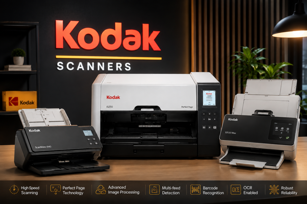 تعمیرات اسکنر های Kodak